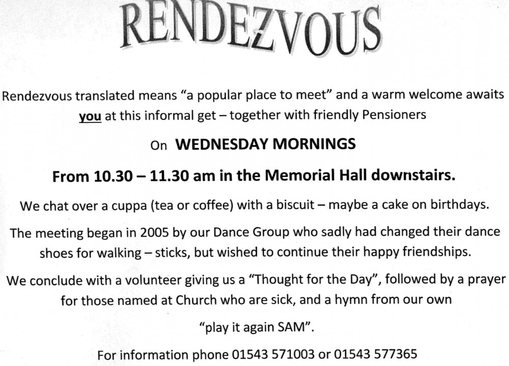 info on rendezvous